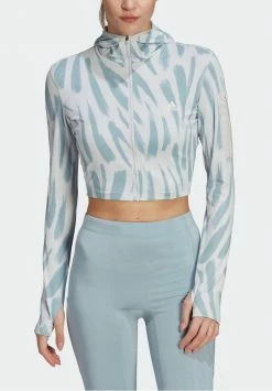 Adidas Performance RI 3B AOP LS - Zip-up Sweatshirt - Grey -adidas Performance Shop 5b5381a82fad4acba1f751b585db45d4