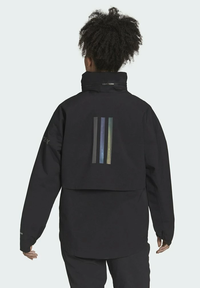 Adidas Performance TERREX - Waterproof Jacket - Black 5 Adidas Performance TERREX - Waterproof Jacket - Black - Image 3