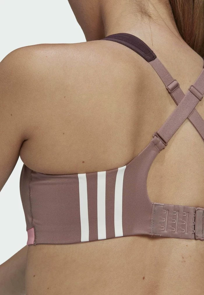 Adidas Performance High Support Sports Bra - Brown 8 Adidas Performance High Support Sports Bra - Brown - Image 6