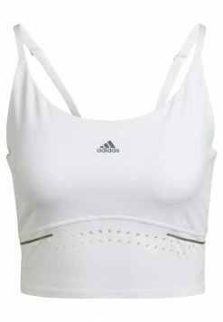 Adidas Performance HIGH INTENSITY - Light Support Sports Bra - White 17 Adidas Performance HIGH INTENSITY - Light Support Sports Bra - White -adidas Performance Shop 5bb9dc67cf66421da6fabb8c160f1167