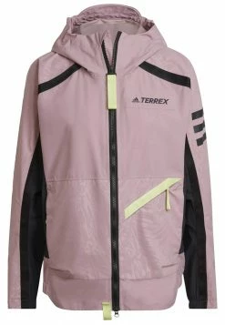 Adidas Performance TERREX UTILITAS RAIN - Outdoor Jacket - Purple -adidas Performance Shop 5c3ef85a631145cc98db88d5e1fe608d