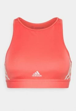 Adidas Performance HYPERGLAM LIGHT SUPPORT BRA - Light Support Sports Bra - Pink -adidas Performance Shop 5cb18154fed642dd839e9b8fa1a4fd32