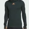 Adidas Performance X-CITY LONGSLEE - Long Sleeved Top - Shadow Green Black