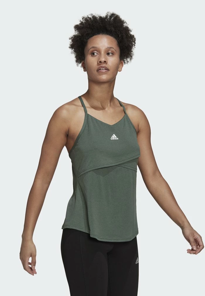 Adidas Performance Top - Green Oxide White 3 Adidas Performance Top - Green Oxide White