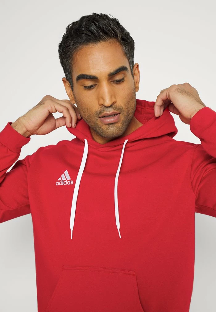Adidas Performance ENTRADA HOODY - Hoodie - Team Power Red 6 Adidas Performance ENTRADA HOODY - Hoodie - Team Power Red - Image 4