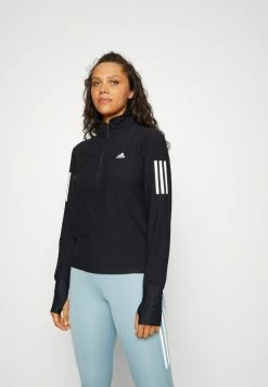 Adidas Performance 1/2 ZIP - Long Sleeved Top - Black