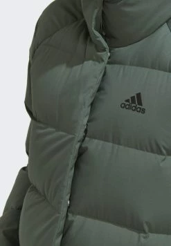Adidas Performance HELIONIC - Down Jacket - Green -adidas Performance Shop 5d5c119ea9c040d0afda21af4ad0a9ea