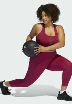 Adidas Performance DEPORTIVO - Medium Support Sports Bra - Red -adidas Performance Shop 5d7789d9bfb949cbb33b62ae19b23558