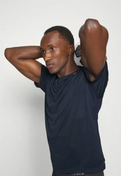 Adidas Performance TEE - Print T-shirt - Legend Ink -adidas Performance Shop 5de4295d54d34db7b4659fe15b8e9f7c