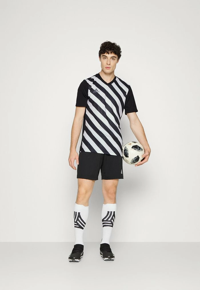 Adidas Performance ENTRADA 22 GFX - Football Shirt - Black/white 4 Adidas Performance ENTRADA 22 GFX - Football Shirt - Black/white - Image 2