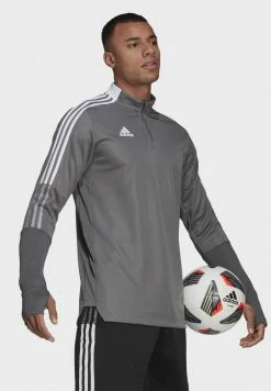Adidas Performance TIRO TRAININGSOBERTEIL - Long Sleeved Top - Grey -adidas Performance Shop 5e1575da63b94c17909bdf585b79bb70