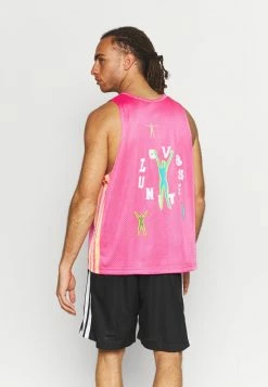 Adidas Performance BADGE OF SPORT GRAPHICS AEROREADY - Top - Semi Solar Pink