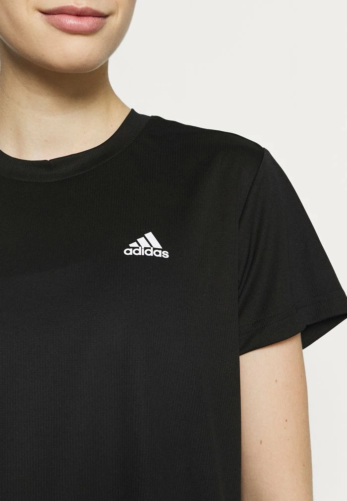 Adidas Performance Print T-shirt - Black/white 6 Adidas Performance Print T-shirt - Black/white - Image 4