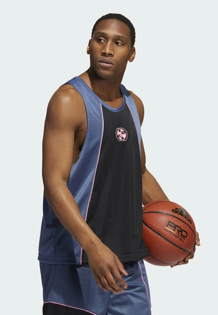 Adidas Performance WORLDWIDE HOOPS CREATOR - Sports T-shirt - Black 3 Adidas Performance WORLDWIDE HOOPS CREATOR - Sports T-shirt - Black