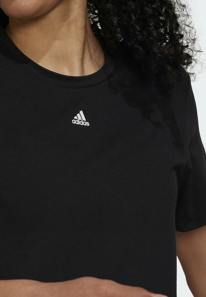 Adidas Performance Sports T-shirt - Black/white 8 Adidas Performance Sports T-shirt - Black/white - Image 6