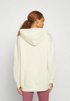 Adidas Performance LINEAR ESSENTIALS HOODIE RELAXED - Hoodie - Ecru Tint/black -adidas Performance Shop 5f0d6f3c433747b5a63f5be0fa75b885