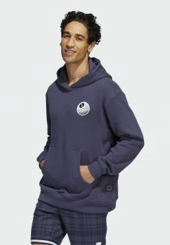 Adidas Performance ADICROSS - Hoodie - Blue