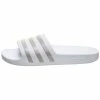 Adidas Performance ADILETTE AQUA SWIM - Pool Slides - Footwer White / Platin Metallic -adidas Performance Shop 5f993164759e4bd5bf3cc969f64437a4