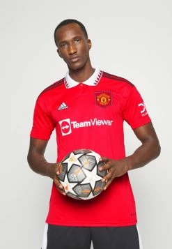 Adidas Performance MANCHESTER UNITED HOME - Football Shirt - Real Red -adidas Performance Shop 5fa74233d70d47fbab3f72f2951d310e