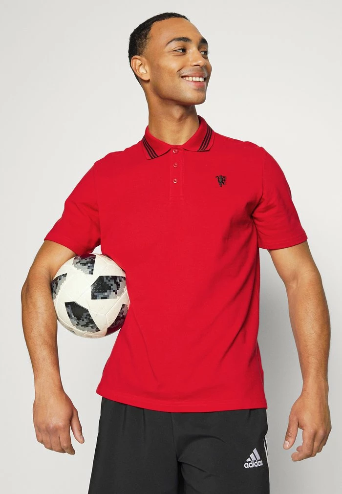 Adidas Performance MANCHESTER UNITED - Polo Shirt - Real 6 Adidas Performance MANCHESTER UNITED - Polo Shirt - Real - Image 4