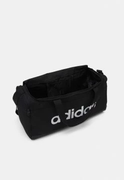 Adidas Performance LINEAR DUFFEL UNISEX - Sports Bag - Black/white -adidas Performance Shop 60ffd3ace5544ccbbd7748f4af86b0ed