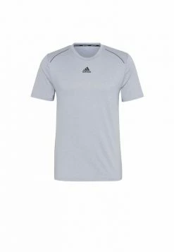 Adidas Performance M HIIT COOL - Sports T-shirt - Grey -adidas Performance Shop 61510805c61c48eda8b9b5f27f617971