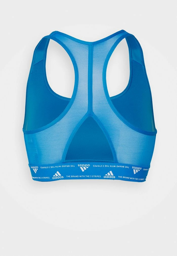 Adidas Performance Medium Support Sports Bra - Bright Blue 4 Adidas Performance Medium Support Sports Bra - Bright Blue - Image 2