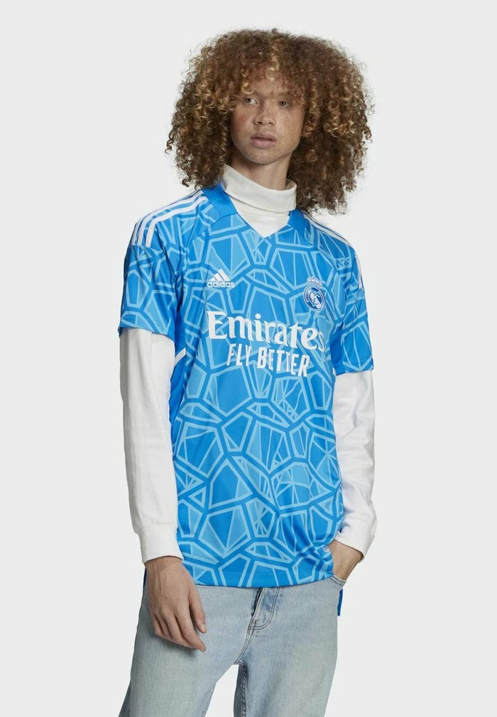 Adidas Performance REAL MADRID TORWART - Goalkeeper Shirt - Blue 3 Adidas Performance REAL MADRID TORWART - Goalkeeper Shirt - Blue