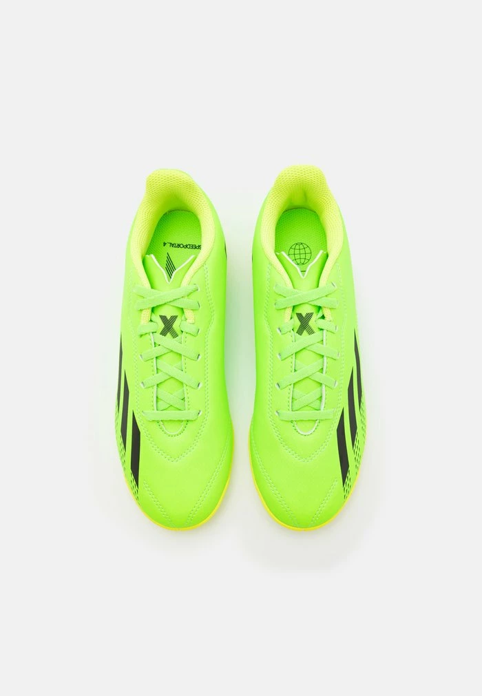 Adidas Performance X SPEEDPORTAL.4 IN UNISEX - Indoor Football Boots - Solar Green/core Black/solar Yellow 6 Adidas Performance X SPEEDPORTAL.4 IN UNISEX - Indoor Football Boots - Solar Green/core Black/solar Yellow - Image 4
