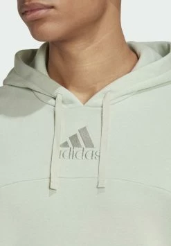 Adidas Performance STUDIO LOUNGE FLEECE - Hoodie - Green -adidas Performance Shop 61dd31949bad412e87355e5b3765f746