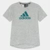 Adidas Performance SUM TEE UNISEX - Print T-shirt - White Melange/legacy Teal 1 Adidas Performance SUM TEE UNISEX - Print T-shirt - White Melange/legacy Teal -adidas Performance Shop 628304bbf0914acca3ae5e22cda8ed32