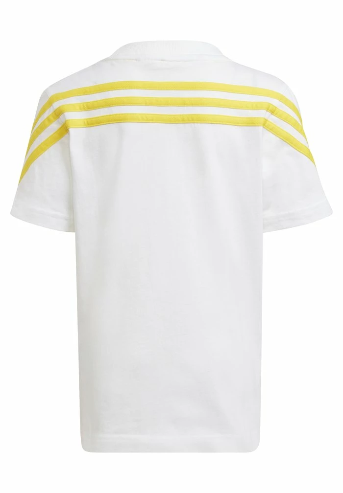 Adidas Performance Sports T-shirt - White/impact Yellow 4 Adidas Performance Sports T-shirt - White/impact Yellow - Image 2
