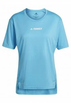 Adidas Performance Sports T-shirt - Blue -adidas Performance Shop 62cab6cd56e646cc8afad9914a0ab030
