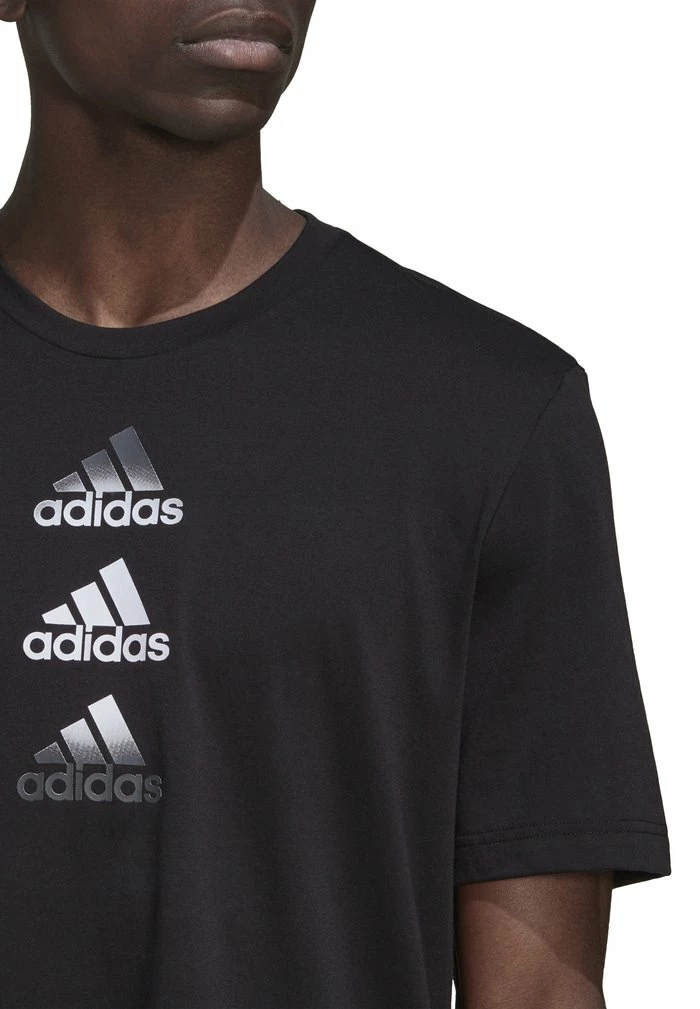 Adidas Performance D2M - Print T-shirt - Black 5 Adidas Performance D2M - Print T-shirt - Black - Image 3