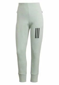 Adidas Performance MISSION VICTORY SLIM-FIT HIGH-WAIST - Tracksuit Bottoms - Linen Green Mel -adidas Performance Shop 632025398bae4679ad49b6fb32a83bb1