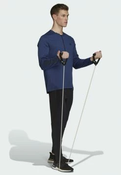 Adidas Performance Long Sleeved Top - Blue -adidas Performance Shop 6339192d303f4ccd827e8277aee48685