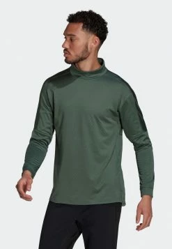 Adidas Performance WORKOUT WARM - Long Sleeved Top - Green