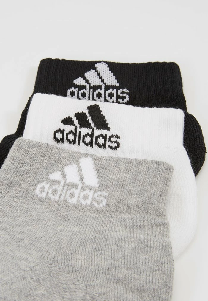 Adidas Performance SOCKEN CUSH ANK 3PP - Sports Socks - Medium Grey/white/black 5 Adidas Performance SOCKEN CUSH ANK 3PP - Sports Socks - Medium Grey/white/black - Image 3