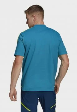 Adidas Performance POLO JUVENTUS CONDIVO - Print T-shirt - Turquoise -adidas Performance Shop 6412a8f02cd64413822457b0f34fa4be