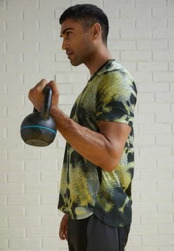 Adidas Performance HIIT TEE - Sports T-shirt - Impact Yellow