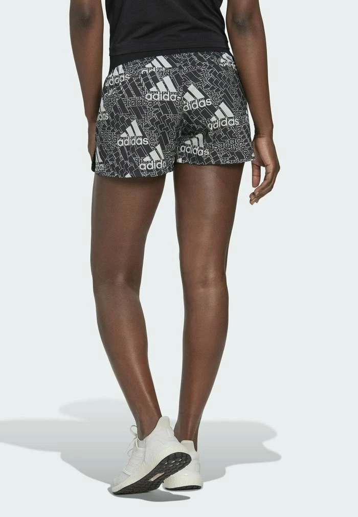 Adidas Performance LOGO GRAPHIC PACER - Sports Shorts - White 5 Adidas Performance LOGO GRAPHIC PACER - Sports Shorts - White - Image 3