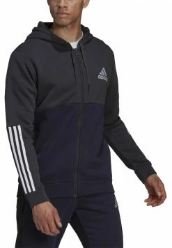 Adidas Performance Zip-up Sweatshirt - Carbon/legend Ink -adidas Performance Shop 646536deca4347d39df41902459d7dd6