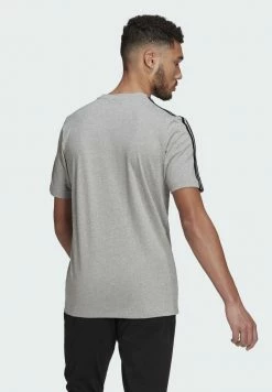 Adidas Performance ESSENTIALS - Print T-shirt - Medium Grey Heather -adidas Performance Shop 64b946f59db84f53815037f2cc367ea6