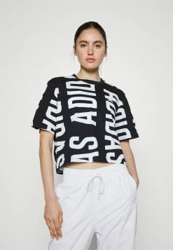 Adidas Performance BLUV - Print T-shirt - Black/white