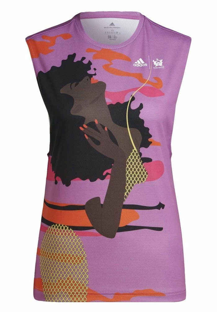 Adidas Performance NEW YORK CITY - Top - Purple 9 Adidas Performance NEW YORK CITY - Top - Purple - Image 7