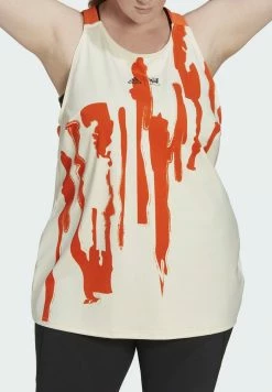 Adidas Performance NEW YORK CITY Y INDOOR TENNIS THEBE MAGUGU - Top - Beige -adidas Performance Shop 65aa9333457c4242806e5f5e20474975