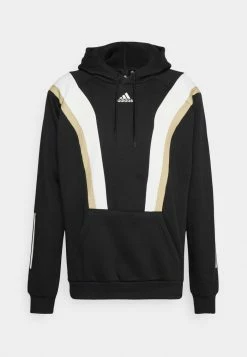 Adidas Performance SPORTSWEAR HOODED TOP - Sweatshirt - Black/white