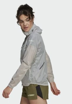 Adidas Performance TERREX AGRAVIC - Windbreaker - White -adidas Performance Shop 65f43c0d635046e69b2d55df7257158d
