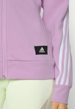 Adidas Performance FUTURE ICONS - Zip-up Sweatshirt - Bliss Lilac -adidas Performance Shop 661feabe1d4d41788405256f3543bd67