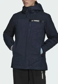 Adidas Performance MT JK FOUNDATION PRIMEGREEN - Outdoor Jacket - Blue -adidas Performance Shop 6645fdee54b24f7eb605e3e4e42601b4